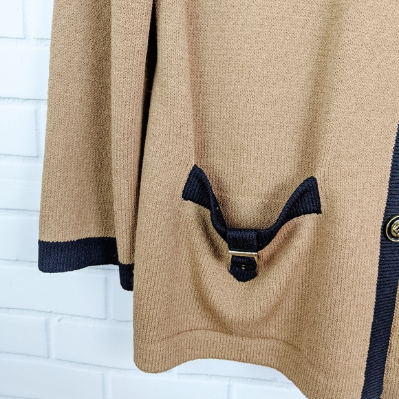 St John Collection by Marie Gray Brown Sweater - Picture 4 of 5